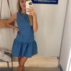 Denim Sleeveless Dress